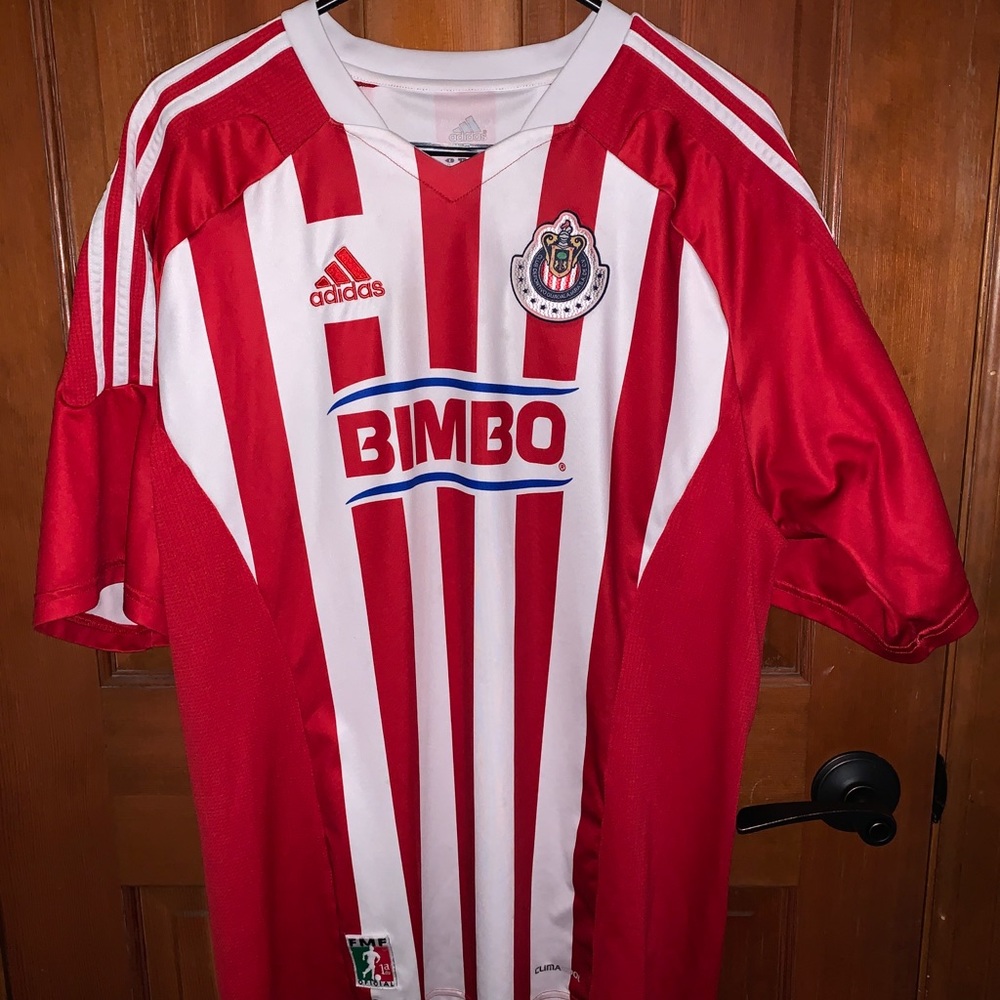 2011 Guadalajara Chivas Adidas Home Jersey